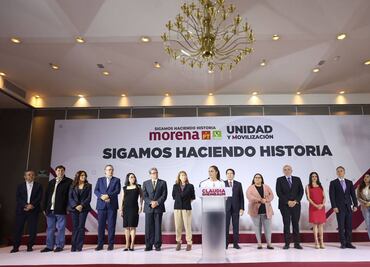 Sheinbaum suma a Marcelo Ebrard, Manuel Velasco y César Yáñez a su equipo de campaña