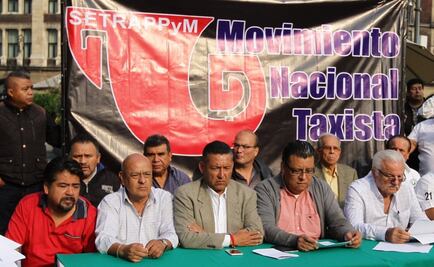 Taxistas alistan bloqueos en CDMX; exigen competencia leal con aplicaciones