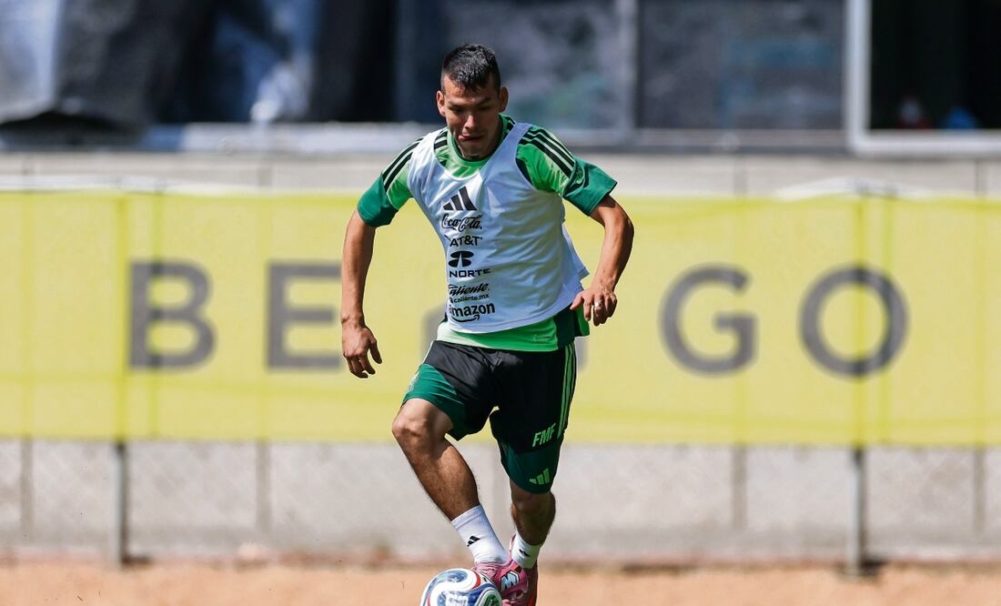 Hirving Lozano es de los que todavía no tienen un sitio asegurado. Foto: Selección Nacional