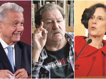 AMLO exige a Denise Dresser disculpa por "vulgaridad" de "se la metió doblada"; ella sube foto de Taibo II