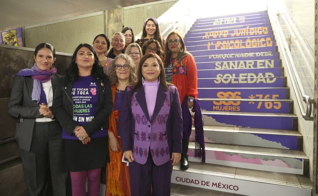Clara Brugada da la “bienvenida” a la marcha del 25N a la CDMX y llama a marchar “sin violencia” contra la violencia.
Foto: Especial.
