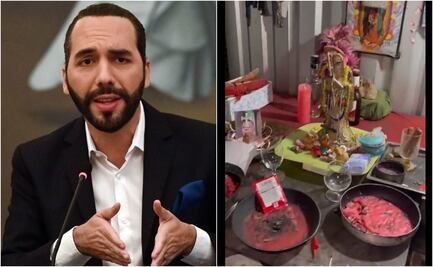 Nayib Bukele muestra guarida de pandilleros “adoradores de Satanás”