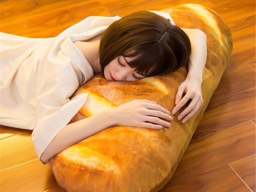 La almohada de baguette se puede conseguir en Amazon / Fotos: Amazon