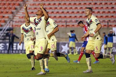 A puerta cerrada, América derrotó al Atlético de San Luis