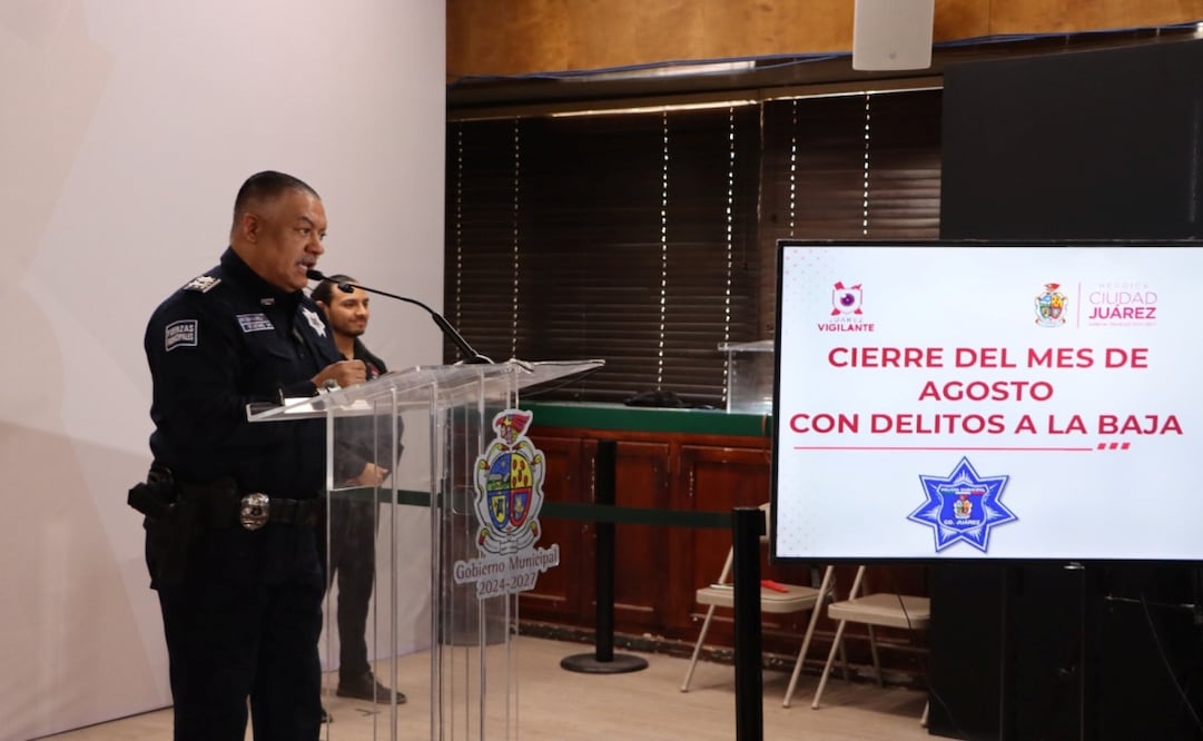 Ciudad Juárez cerraría agosto con 37 homicidios; reportan reducción de 64% desde 2020. Foto: Especial