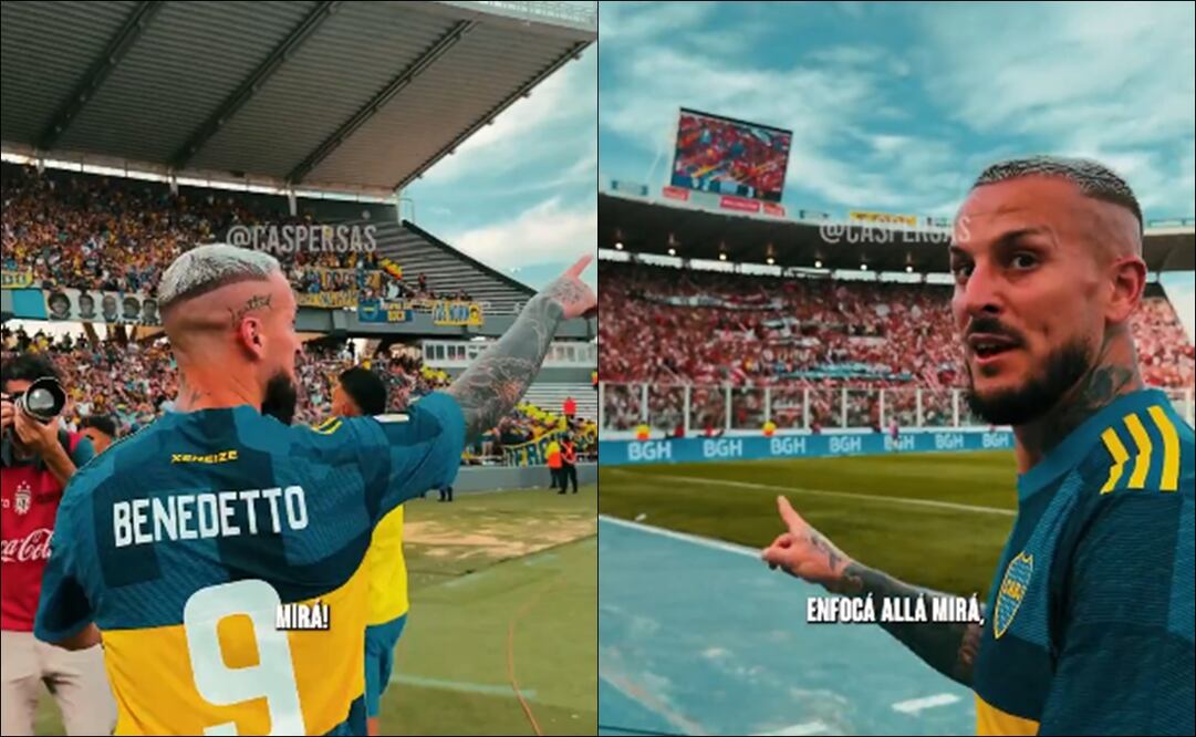 Darío Benedetto y una provocadora frase a la hinchada de River Plate / Foto: Especiales