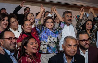 Clara Brugada, alcaldesa de Iztapalapa, va por la candidatura de Morena en CDMX