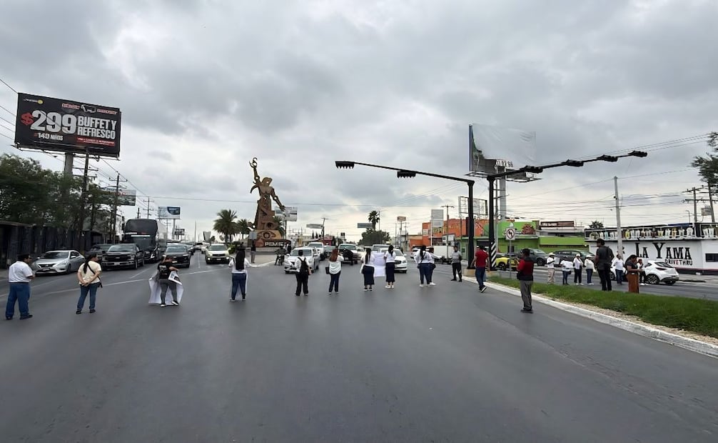 La protesta generó molestias en los conductores porque el bulevar es una de las principales arterias de la ciudad. | Foto: Especial.