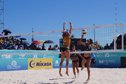 México cae ante Finlandia en el Tour Mundial de Voleibol de Playa 
