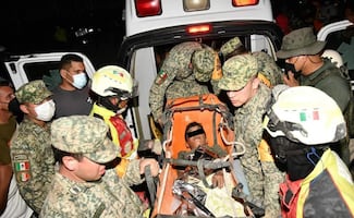 VIDEO: Ejército mexicano rescata con vida a un menor en Venezuela; extracción tomó seis horas tras localizarlo
