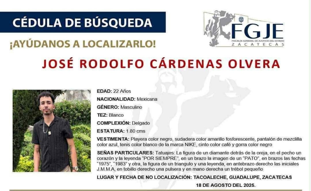 Hallan sin vida a joven agricultor de Zacatecas; su cuerpo fue localizado en Villa de Ramos, San Luis Potosí. Foto: Especial