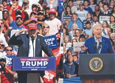 Biden y Trump, candidatos “de vergüenza”, opinan votantes, según encuesta del Pew Research