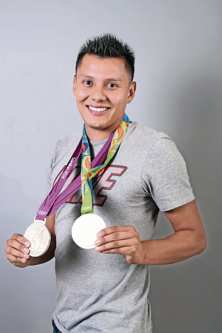 Ayer Germán obtuvo el Premio Estatal del Deporte; su pendiente es el Premio Nacional, al que ya fue postulado (FOTOS: ALEJANDRA LEYVA. EL UNIVERSAL)
