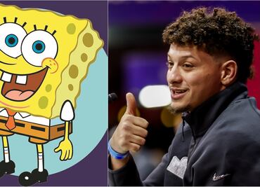 Patrick Mahomes, fan de toda la vida de Bob Esponja