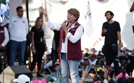 “Es una gran oportunidad de lograr un cambio”: Delfina Gómez en último acto de campaña en Texcoco