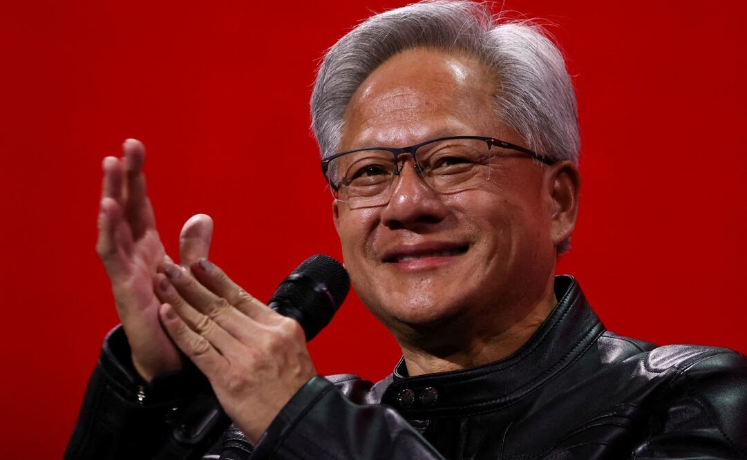 Jensen Huang, CEO de Nvidia. Foto: AFP