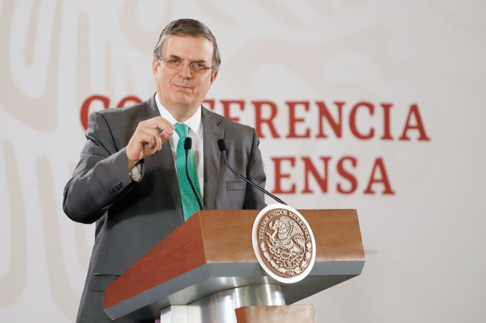 El canciller Marcelo Ebrard destacó el apoyo del gobierno de Cuba a la condena presentada ante la OEA. Foto: ARCHIVO EL UNIVERSAL