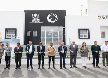 IMSS y ACNUR inauguran guardería para hijos de refugiados en Coahuila