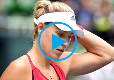 Video. Pavlyuchenkova derrota a Kerber