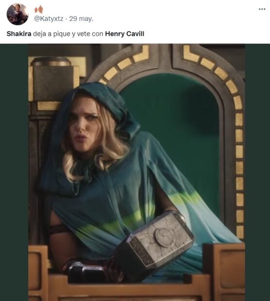 Henry Cavill y su forma de mirar a Shakira desata memes 