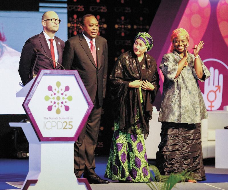 Reunidos en Nairobi, Kenia, representantes de más de 100 países lamentaron que una de cada tres mujeres es víctima de agresiones sexuales. BRIAN INGANGA. AP