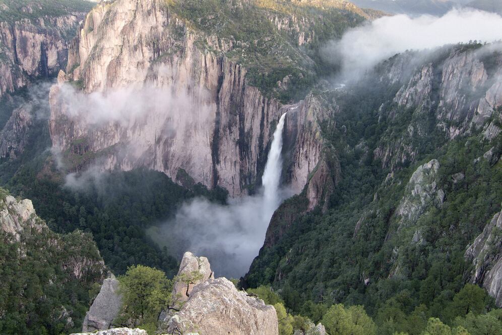 Cascada de Basaseachi en Chihuahua. (Foto: Turismo Chihuahua) 