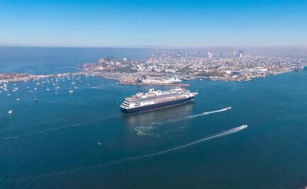 Mazatlán recibe 227 mil cruceristas en 2025; se estima una derrama económica de más de 355 millones de pesos 