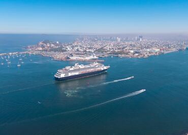 Mazatlán recibe 227 mil cruceristas en 2025; se estima una derrama económica de más de 355 millones de pesos