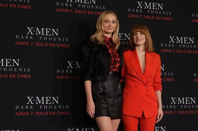 Jessica Chastain y Sophie Turner llevan poder femenino a "X-Men: Dark Phoenix"