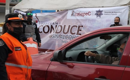 Van más de mil conductores arrestados por conducir alcoholizados en Ecatepec