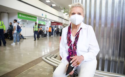 En incidente de aviones de Volaris "el gobierno es responsable", dice Griselda, previo a tomar vuelo en el AICM