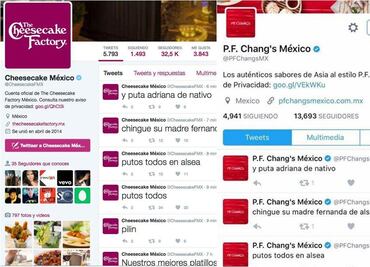 Lanzan mensajes ofensivos desde cuentas de Alsea en redes