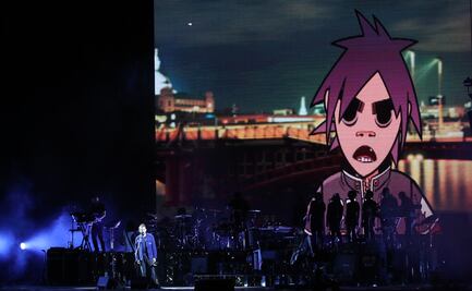 Gorillaz comparte una imagen en el centro de Saltillo