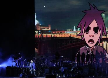 Gorillaz comparte una imagen en el centro de Saltillo