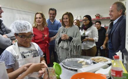 Beatriz Gutiérrez Müller visitó el "Centro Crecer para la Vida"