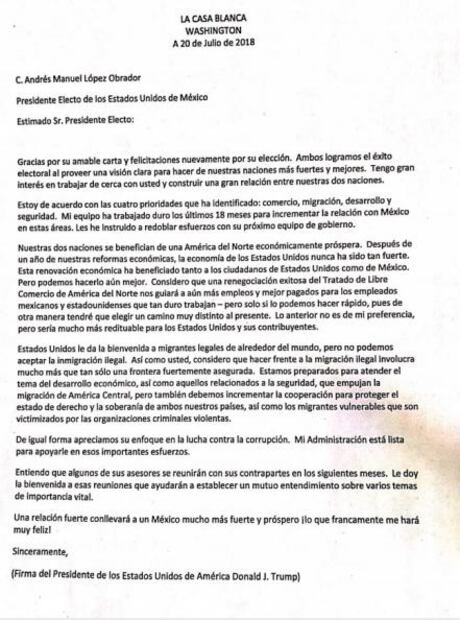 Destaca Ebrard 4 coincidencias entre Trump y AMLO