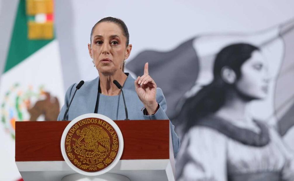 “Hasta ahora no me lo ha manifestado”, dijo la presidenta Claudia Sheinbaum Pardo sobre la supuesta renuncia del fiscal Alejandro Gertz Manero. Foto: EFE