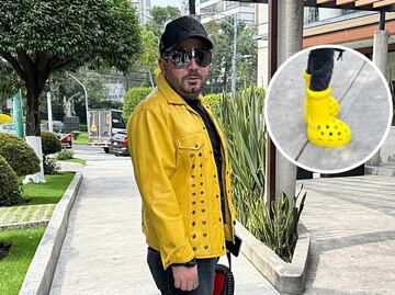 Cuánto cuestan las mega botas amarillas que se compró José Eduardo Derbez