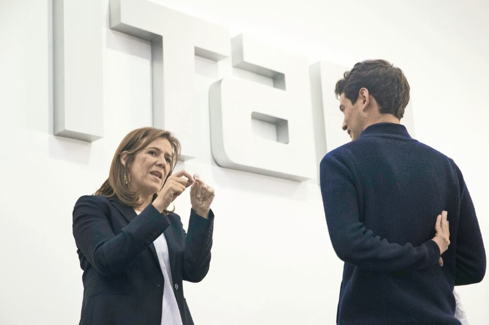 Margarita Zavala, aspirante independiente a la Presidencia, sostuvo un encuentro con jóvenes estudiantes del ITAM (YADÍN XOLALPA. ELUNIVERSAL)