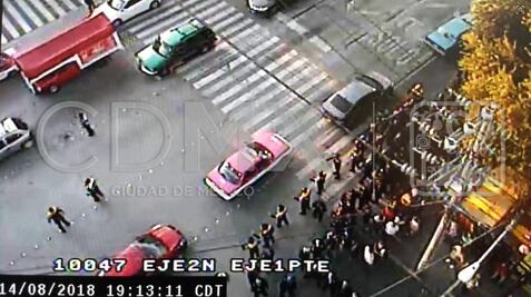 Se restablece circulación en Eje 2 Norte y Prolongación Guerrero tras manifestación