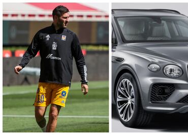 El auto con el autógrafo de Gignac está a la venta por más de 4 millones