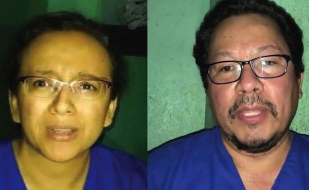 Lucía Pineda y Miguel Mora. Foto: cortesía