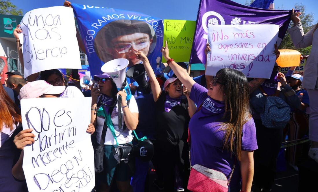 Exigen sentencia para Diego “N” acusado de violencia digital. Foto: Fernanda Rojas/EL UNIVERSAL