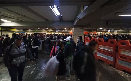 Reportan retrasos en línea 3 del Metro 