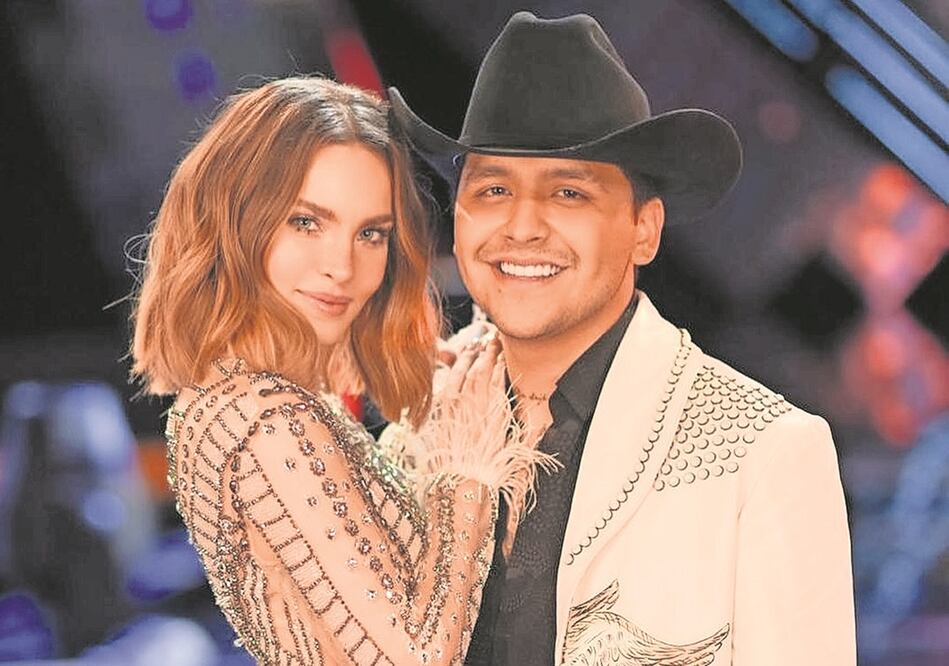 Belinda y Christian Nodal. Foto: Archivo