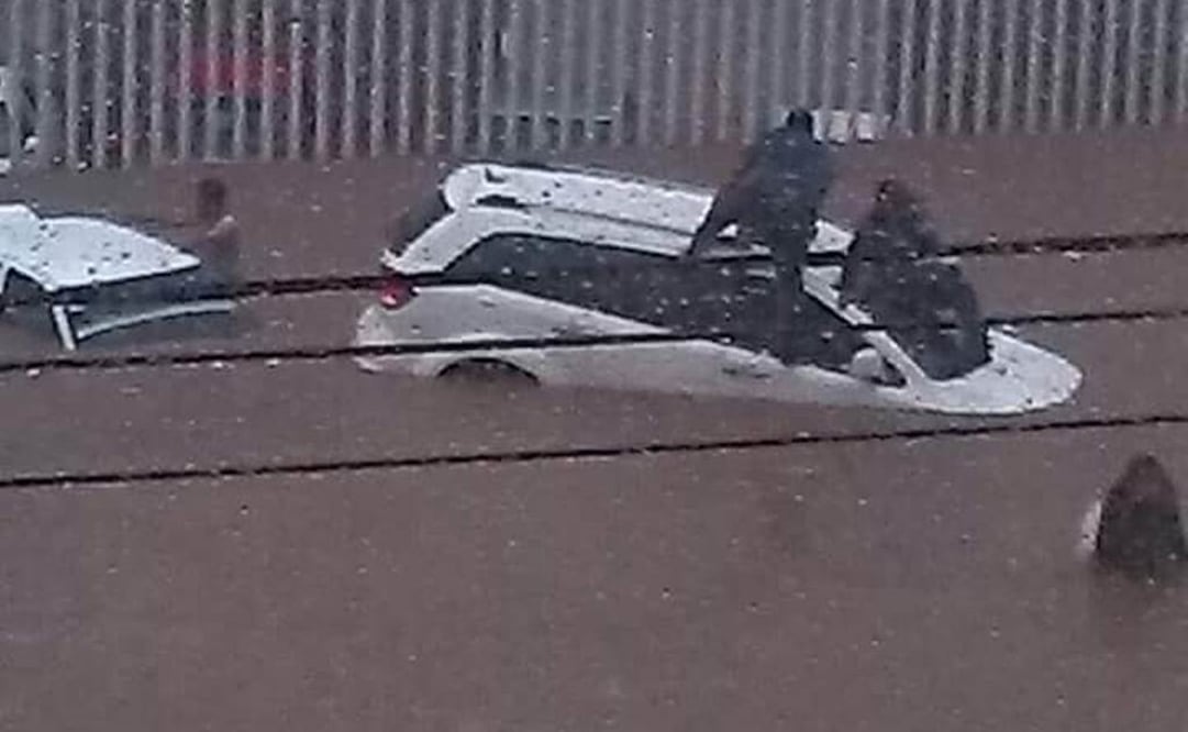 En redes sociales fueron difundidos videos y fotografías sobre las afectaciones por la lluvia  Foto: Juan Manuel Barrera/EL UNIVERSAL