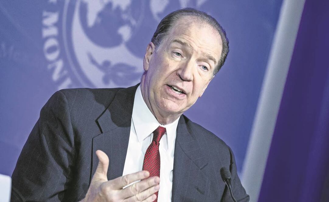 David Malpass, presidente del BM, dijo que los países en desarrollo y emergentes son los más vulnerables a la actual coyuntura. Foto: AFP. 