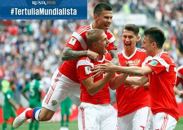 #TertuliaMundialista. Ceremonia deslavada; sin sorpresas el Rusia-Arabia Saudita