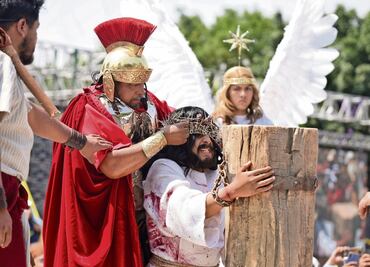 Crónica del Viacrucis en Iztapalapa: “Hoy es un día gratificante para el alma”