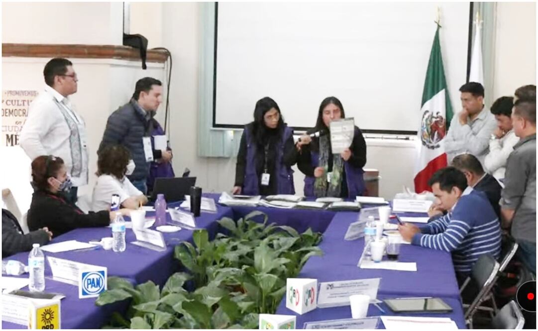 Recuento de votos. Foto: Especial